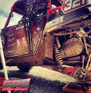 GPS Offroad Products SUN F Tires with Tire blocks