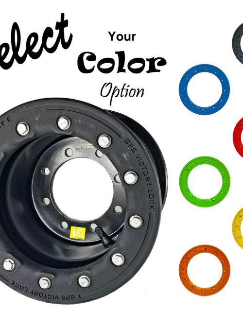 GPS ATV 9×9 [4+5] Rear Dbl. Beadlock Wheel & Carbon Beadlock Ring*