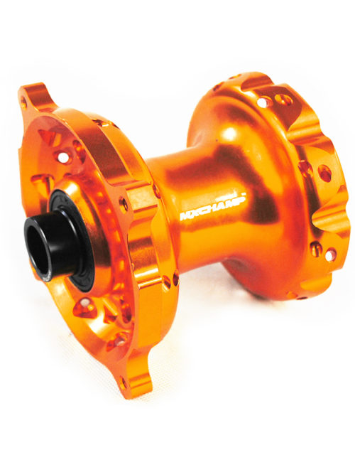 KTM | Orange | Front Forged Aluminum Hub (26mm Axle)