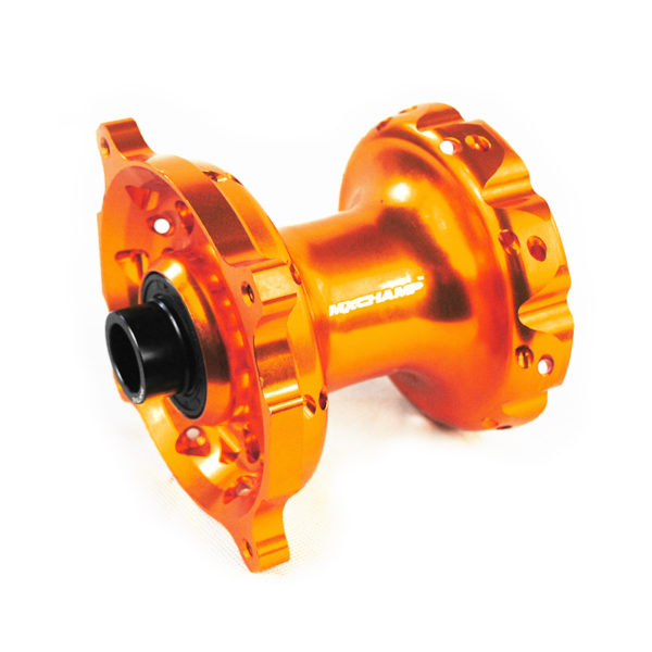 KTM | Orange | Front Forged Aluminum Hub (26mm Axle)