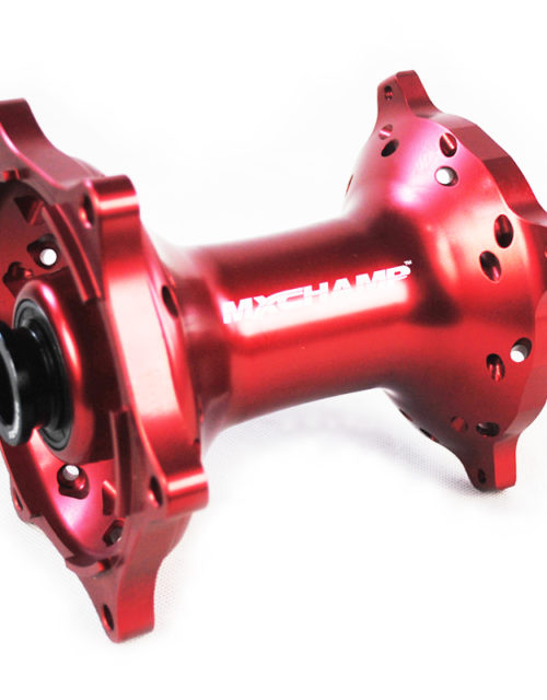Honda | Red | Rear Forged Aluminum Hub (25mm Axle)