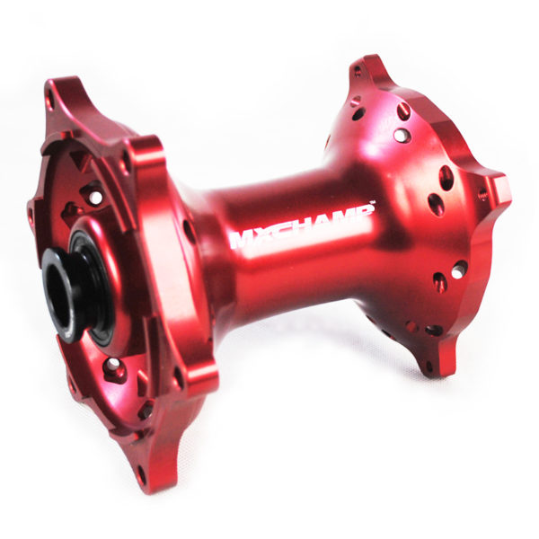 Honda | Red | Rear Forged Aluminum Hub (25mm Axle)