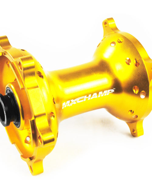 Suzuki | Gold | Rear Forged Aluminum Hub (25mm Axle)