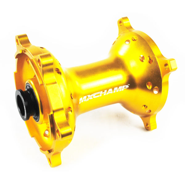 Suzuki | Gold | Rear Forged Aluminum Hub (25mm Axle)