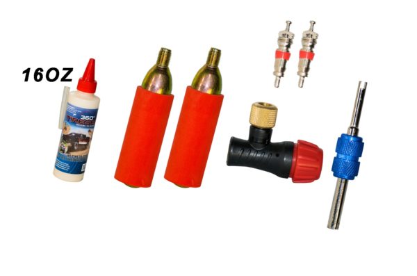 G4 #2 Tire Repair Kit for Motorcycle/Bicycle, Tube Type, 6-in-1