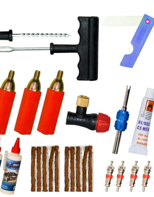 G4 #3 Tire Repair Kit for Tubless type ATV/UTV/Lawn Mower 11-in-1