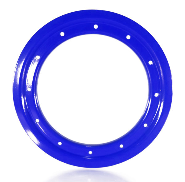 9" Inch GPS Blue ATV Beadlock Rings - Image 2