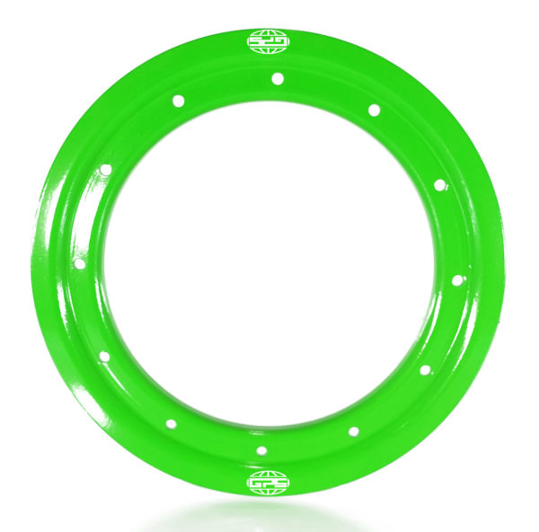 9" Inch GPS Green ATV Beadlock Rings - Image 2