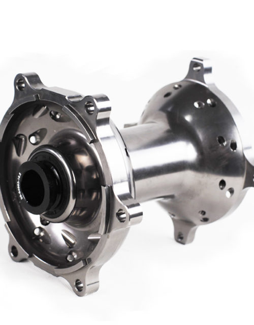 Yamaha | Silver | Rear Forged Aluminum Hub (22mm Axle)