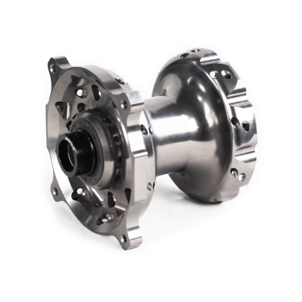 Yamaha | Silver | Front Forged Aluminum Hub (22mm Axle)