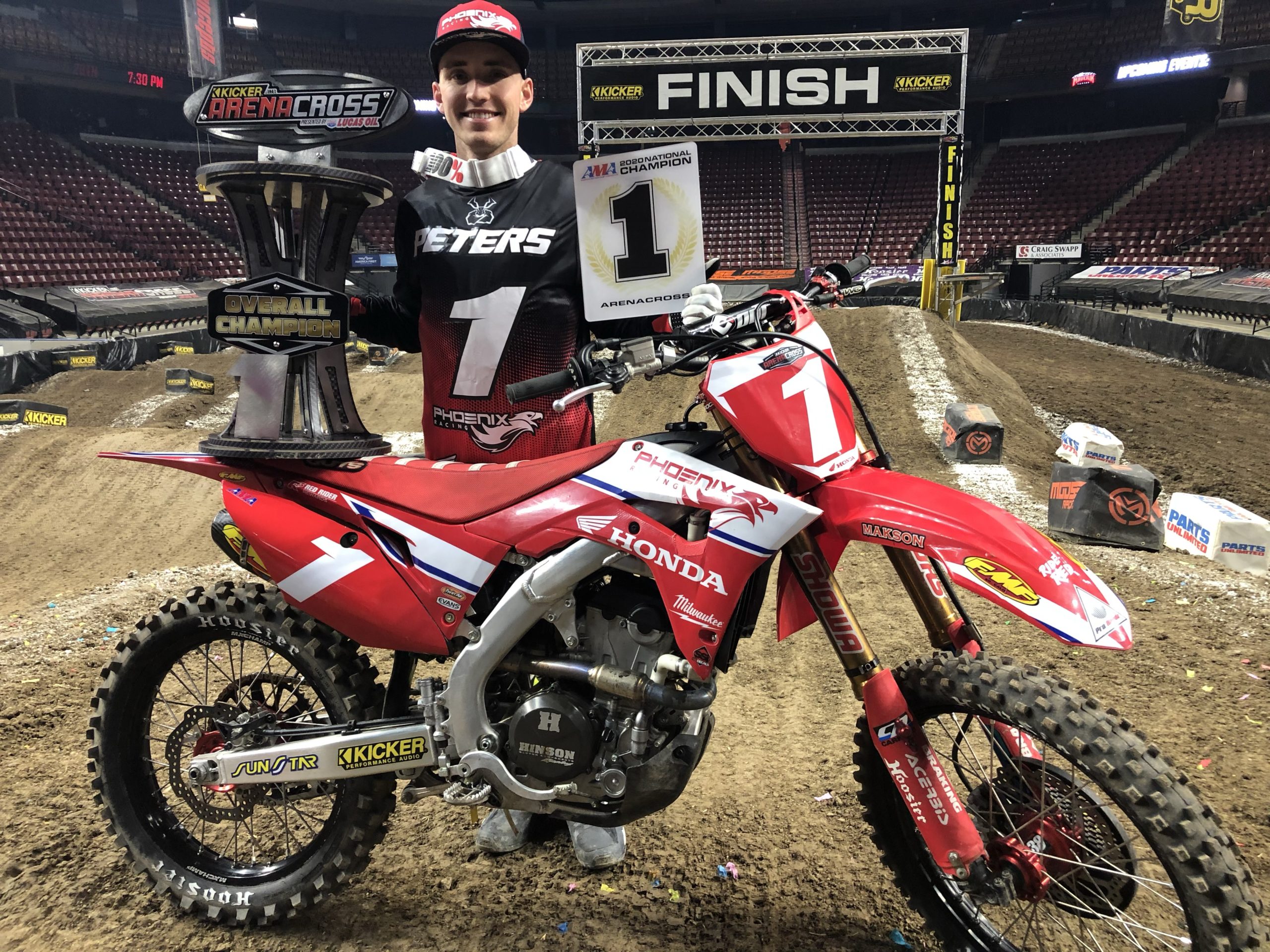 Kyle Peters Clinches Ama Arenacross Title