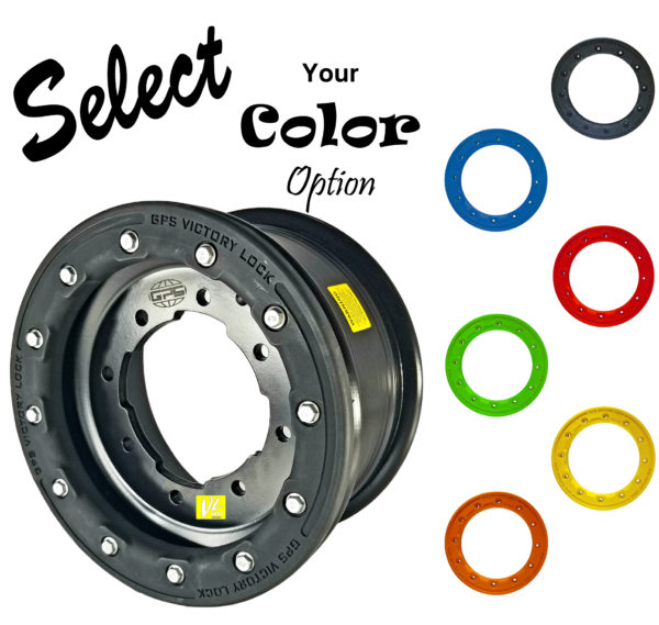 GPS ATV 10x5 [3+2] Beadlock Wheel & Carbon Beadlock Ring