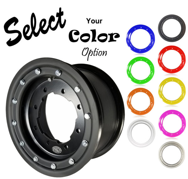 GPS ATV 10×5 [3+2] Beadlock Wheel & Aluminum Beadlock Ring