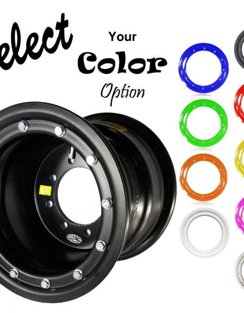 GPS ATV 9×9 [4+5] Rear Dbl. Beadlock Wheel & Aluminum Beadlock Ring*