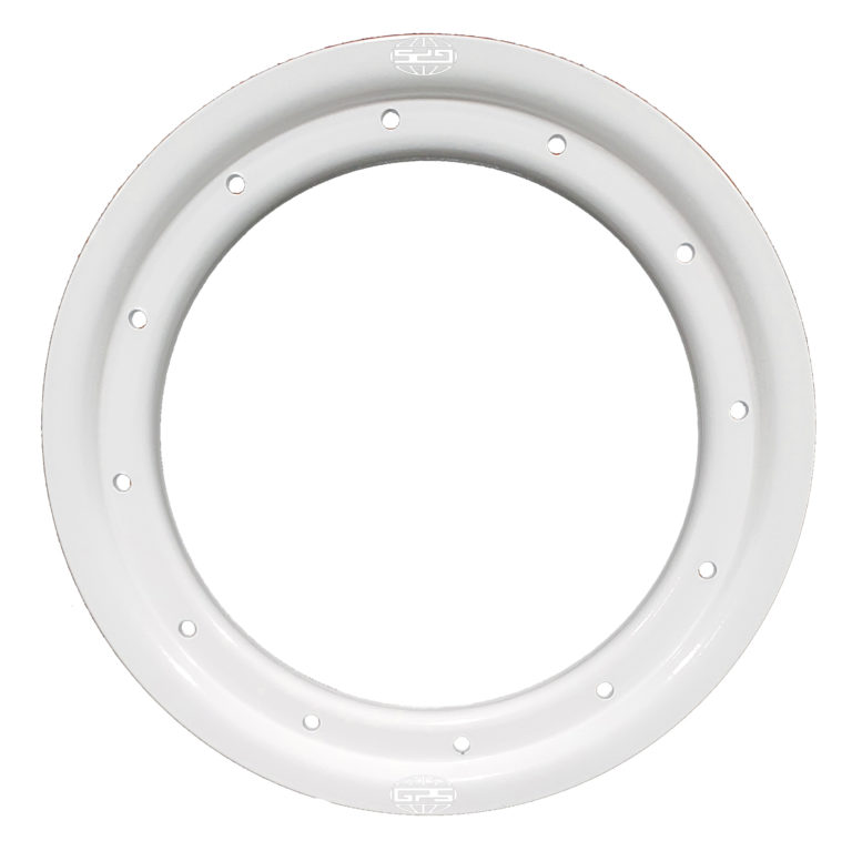 8″ Inch GPS White ATV Beadlock Rings GPS Offroad Products