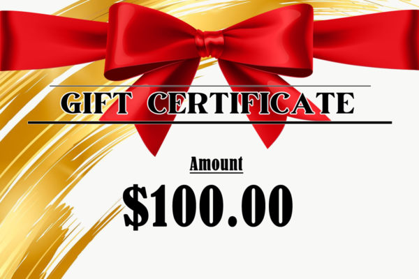 $100 Gift Certificate