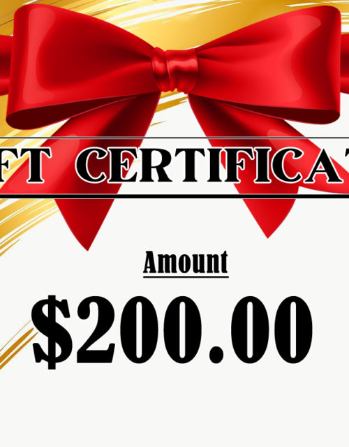 $200 Gift Certificate