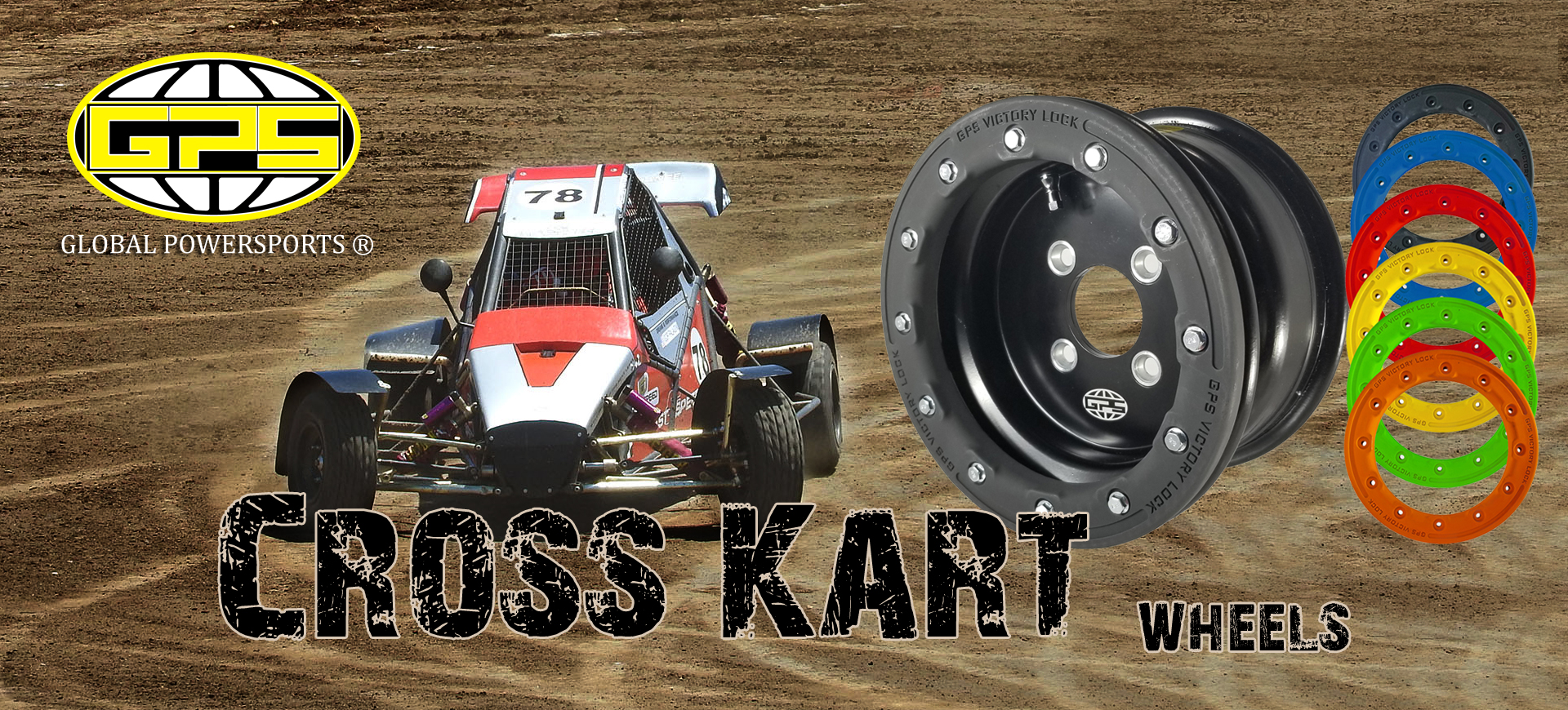 Roues VTT GPS Cross Kart